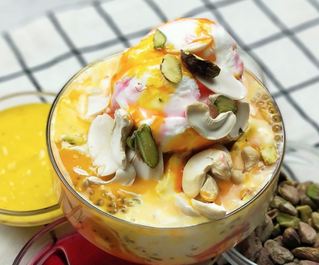 How to Make Kesar Pista Kulfi Falooda Seviyan Recipe (Updated)
