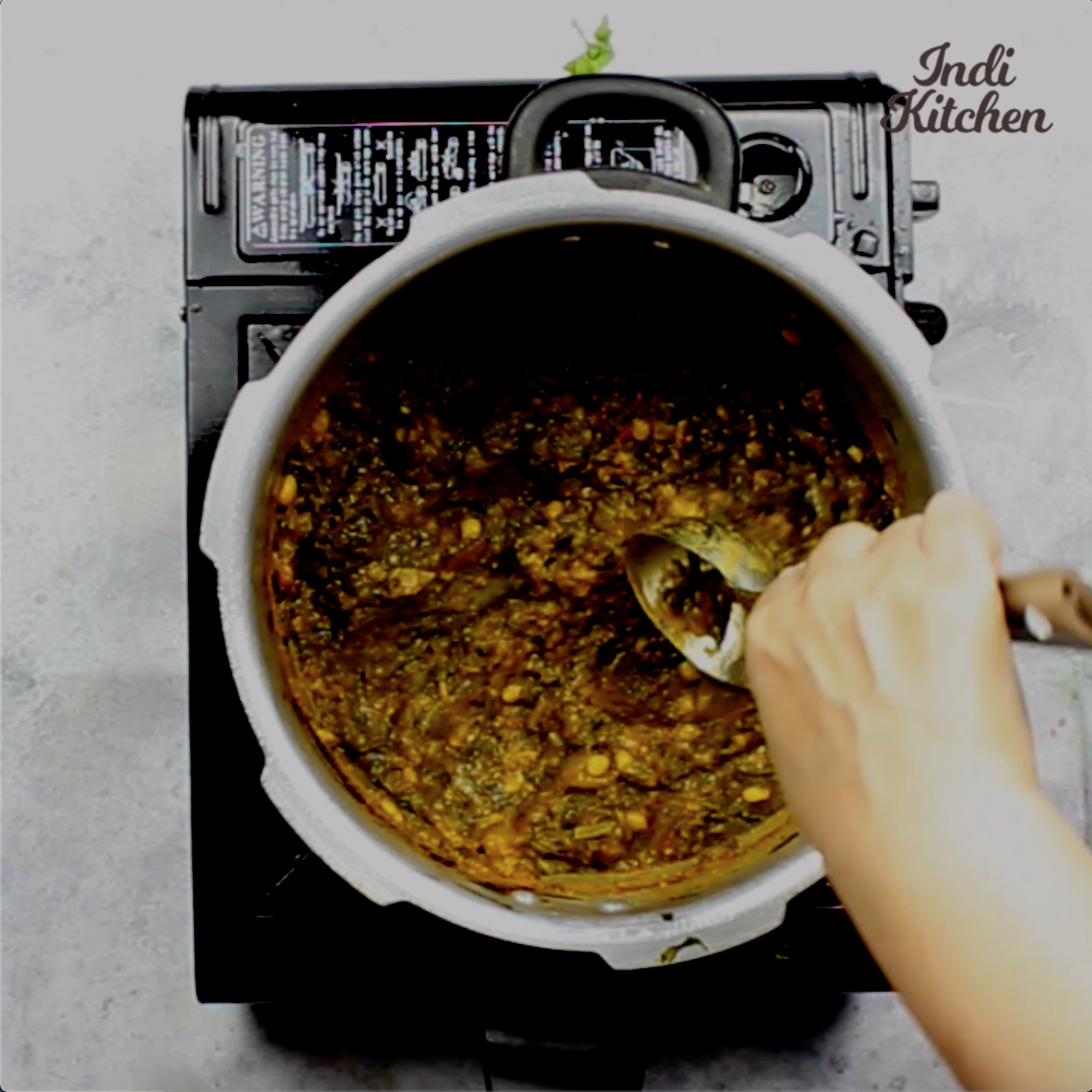 sai bhaji recipe in cooker 