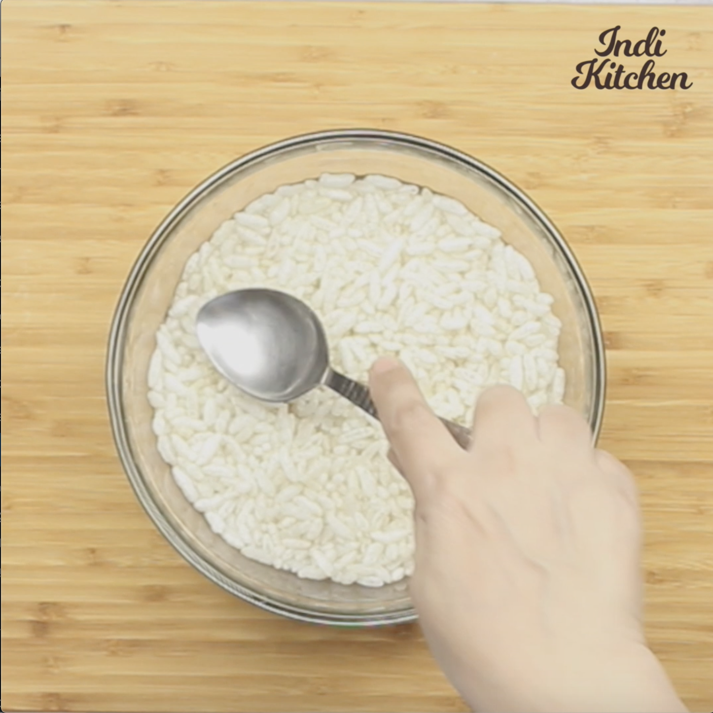 how to make puffed rice cutlet