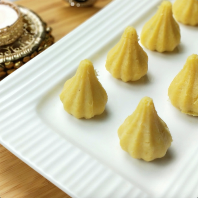 Easy Pineapple Modak Recipe, Ganesh Chaturthi