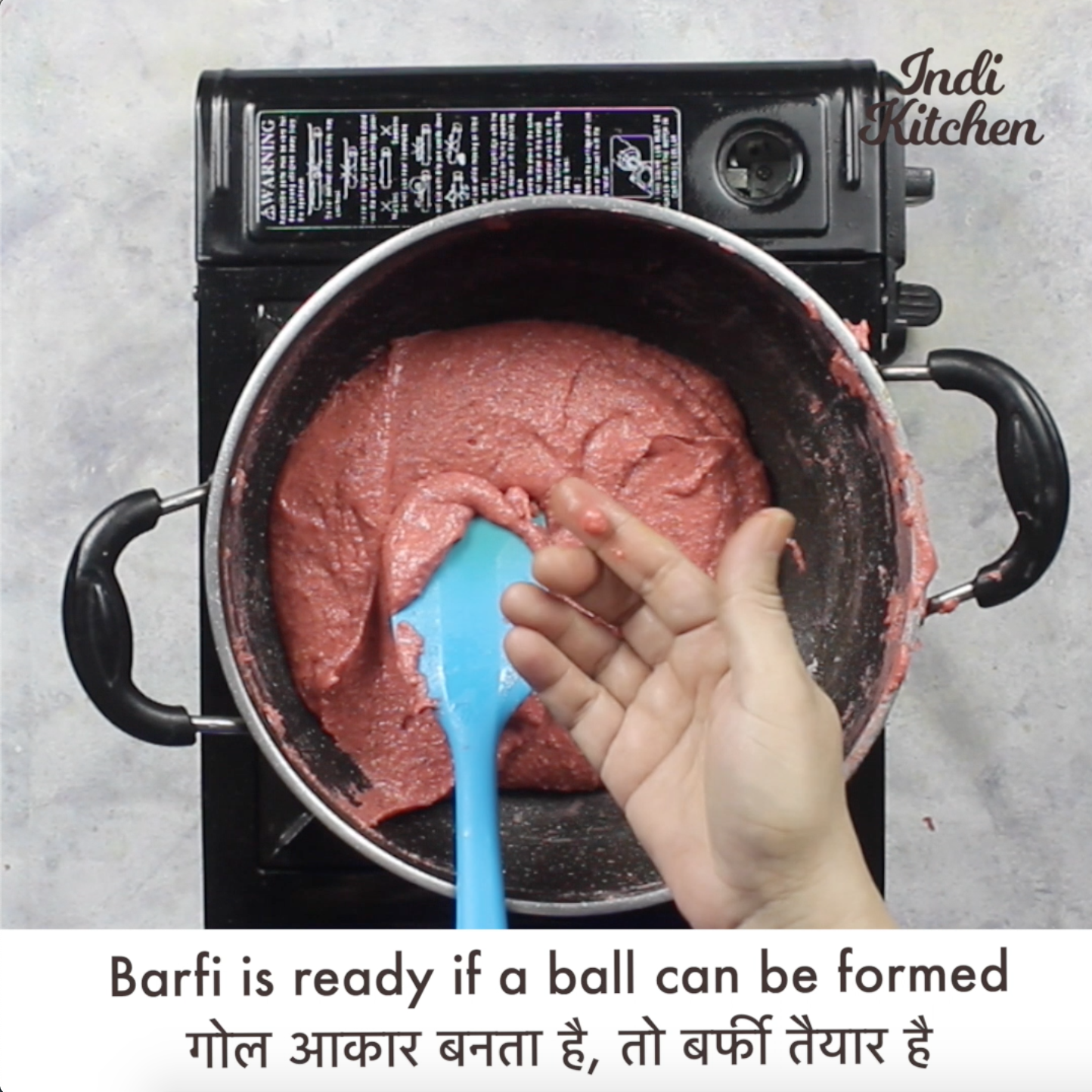 how to make quick badam rose malai barfi 