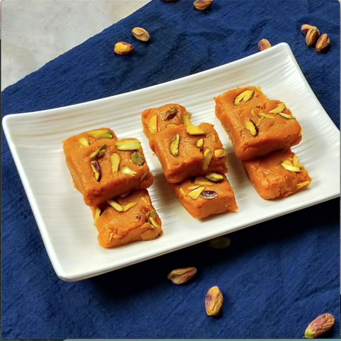 Mango Barfi in 15 minutes, Indian Recipe