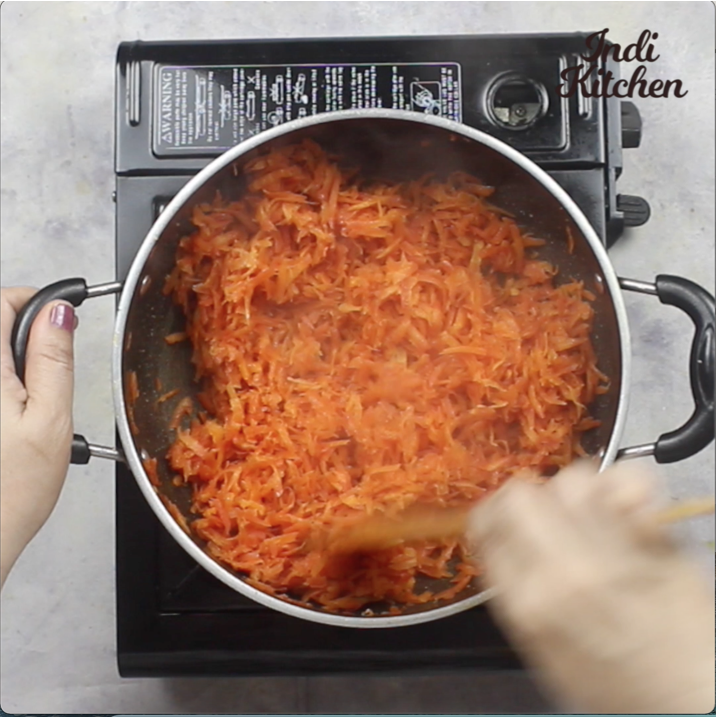 carrot burfi recipe 