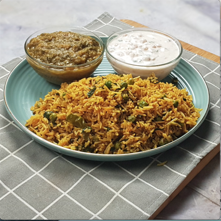 methi pulao Indian recipe 