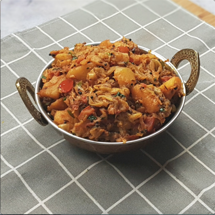 Make Patta Gobi Ki Sabji,Cabbage Indian Recipe for Lunch Box