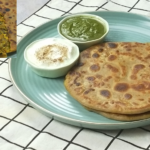Make Three in One Aloo Gobi Matar Paratha, Breakfast Recipe